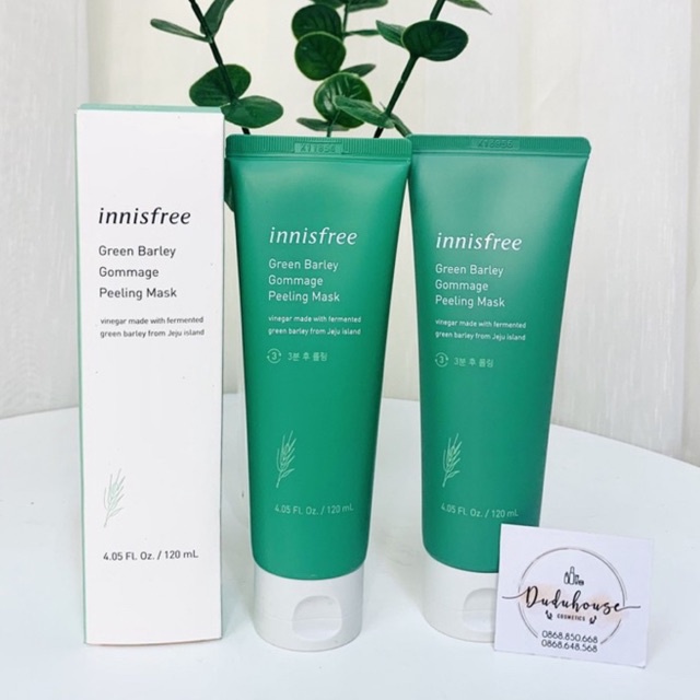 Tẩy tế bào chết lúa mạch Innisfree Green Barley Gommege Peeling Mask