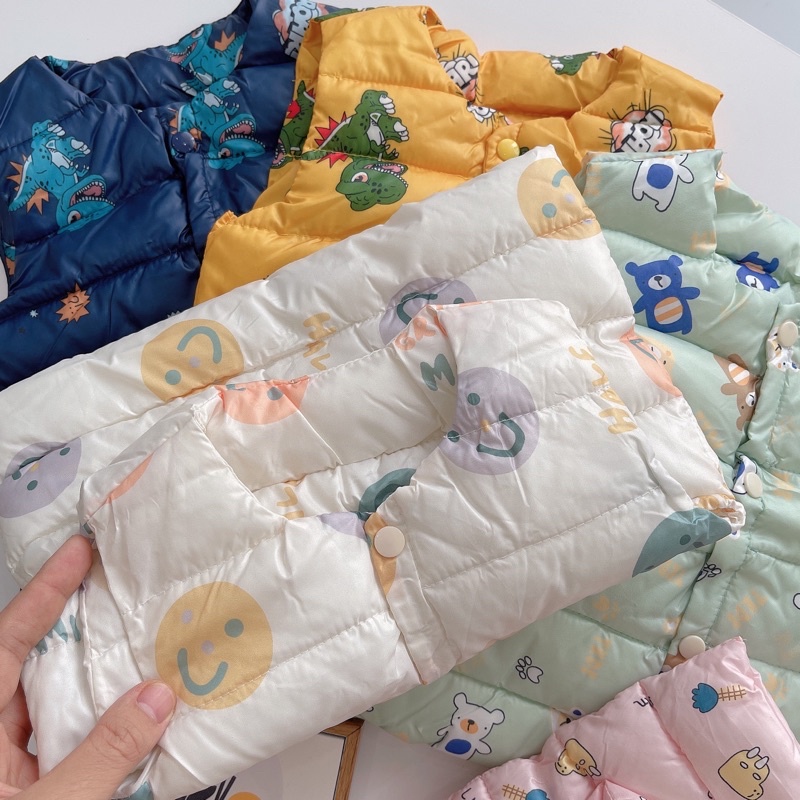 Áo Phao Gile QC Cho bé trai và bé gái