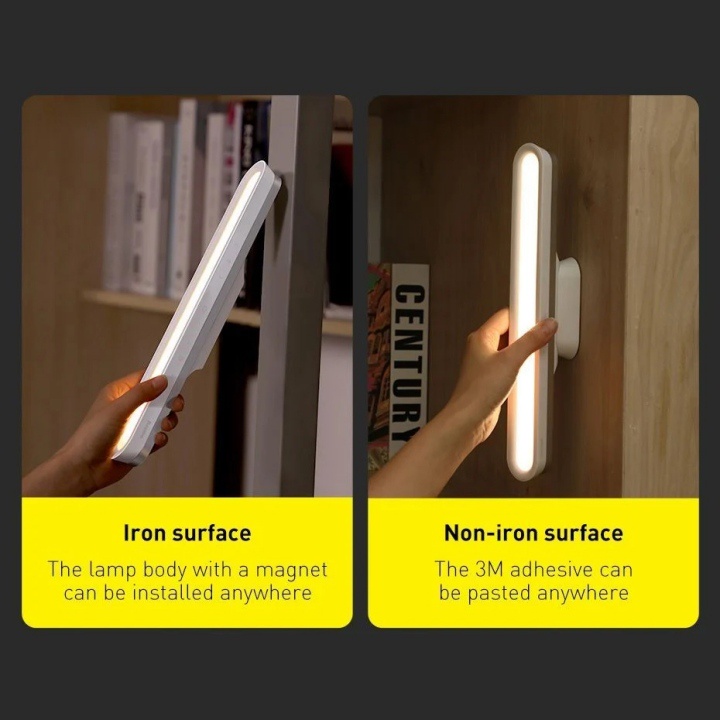 Đèn Bàn Treo Đế Hít Nam Châm Baseus Magnetic Stepless Dimming Charging Desk Lamp Pro