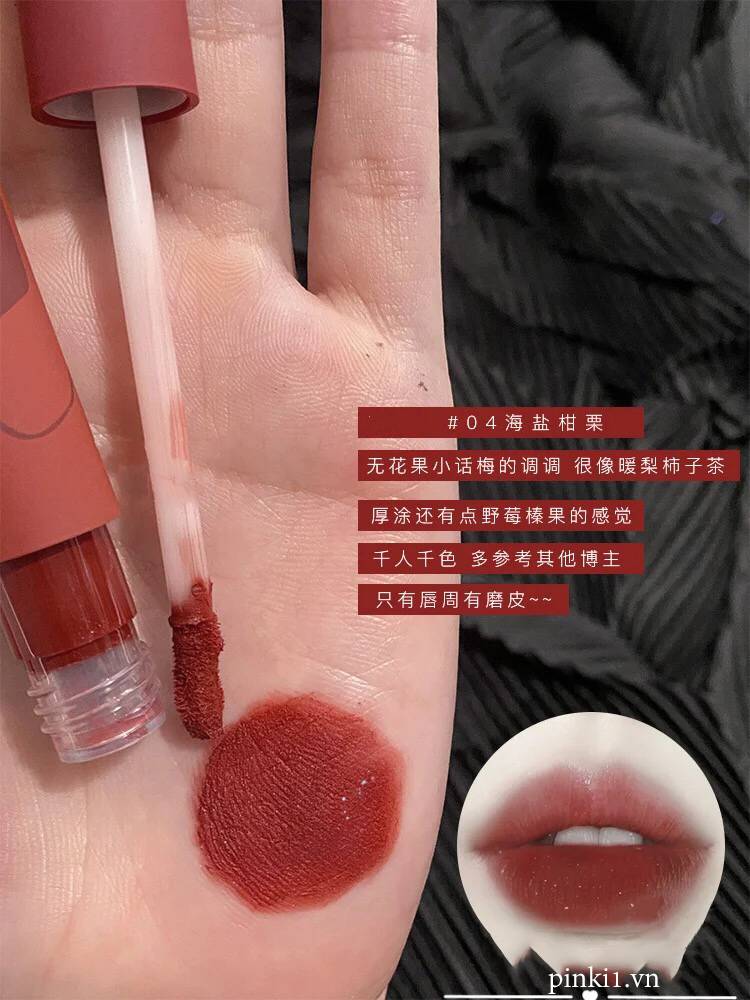 (Hàng Mới Về) Son Môi Dạng Lỏng Lâu Trôi Chống Thấm Nước Màu Sắc Tự Nhiên | BigBuy360 - bigbuy360.vn