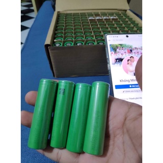 Pin sạc 18650 sony vtc6 dung lượng 3000mah, xả 30a đầu lồi