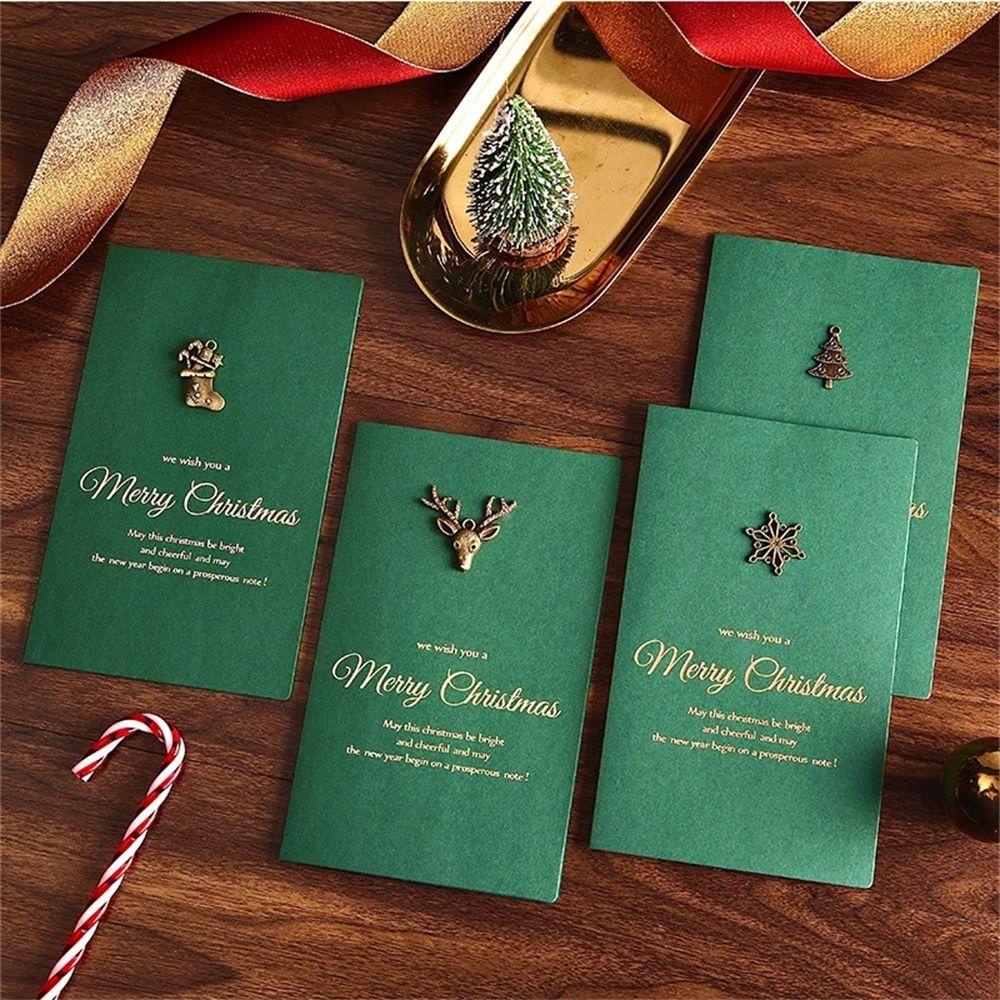 Thiệp Giáng Sinh Dập Nổi Họa Tiết Merry Christmas Độc Đáo 1 #