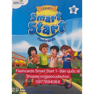 Flashcards Smart Start Level 1- Bản quốc tế -ép plastics dầy đẹp