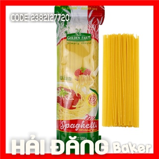 Mì spaghetti hiệu golden farm túi zipper - gói 500gr