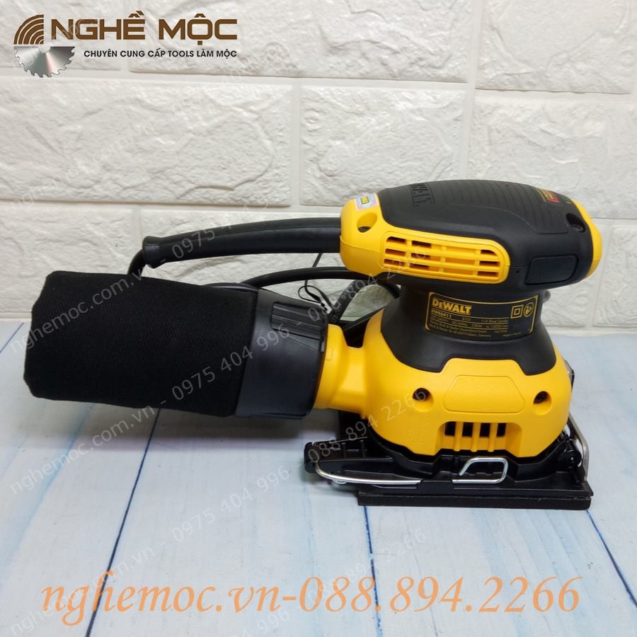Máy chà nhám vuông Dewalt DWE6411 Nghề Mộc