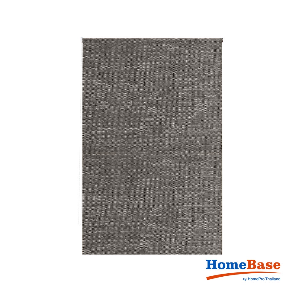 HomeBase ME LIVING Màn rèm cửa bằng Polyester linh hoạt, không nhăn B2619-05 80X150CM màu xám