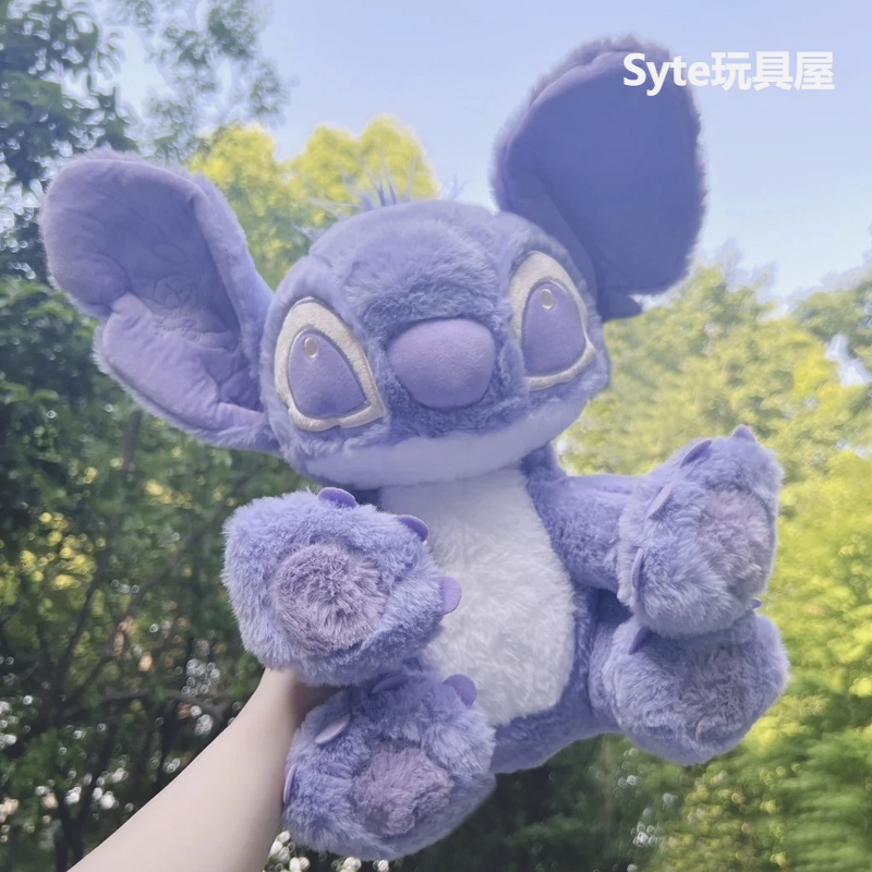 Thú Nhồi Bông Hình Stitch Màu Tím Dễ Thương