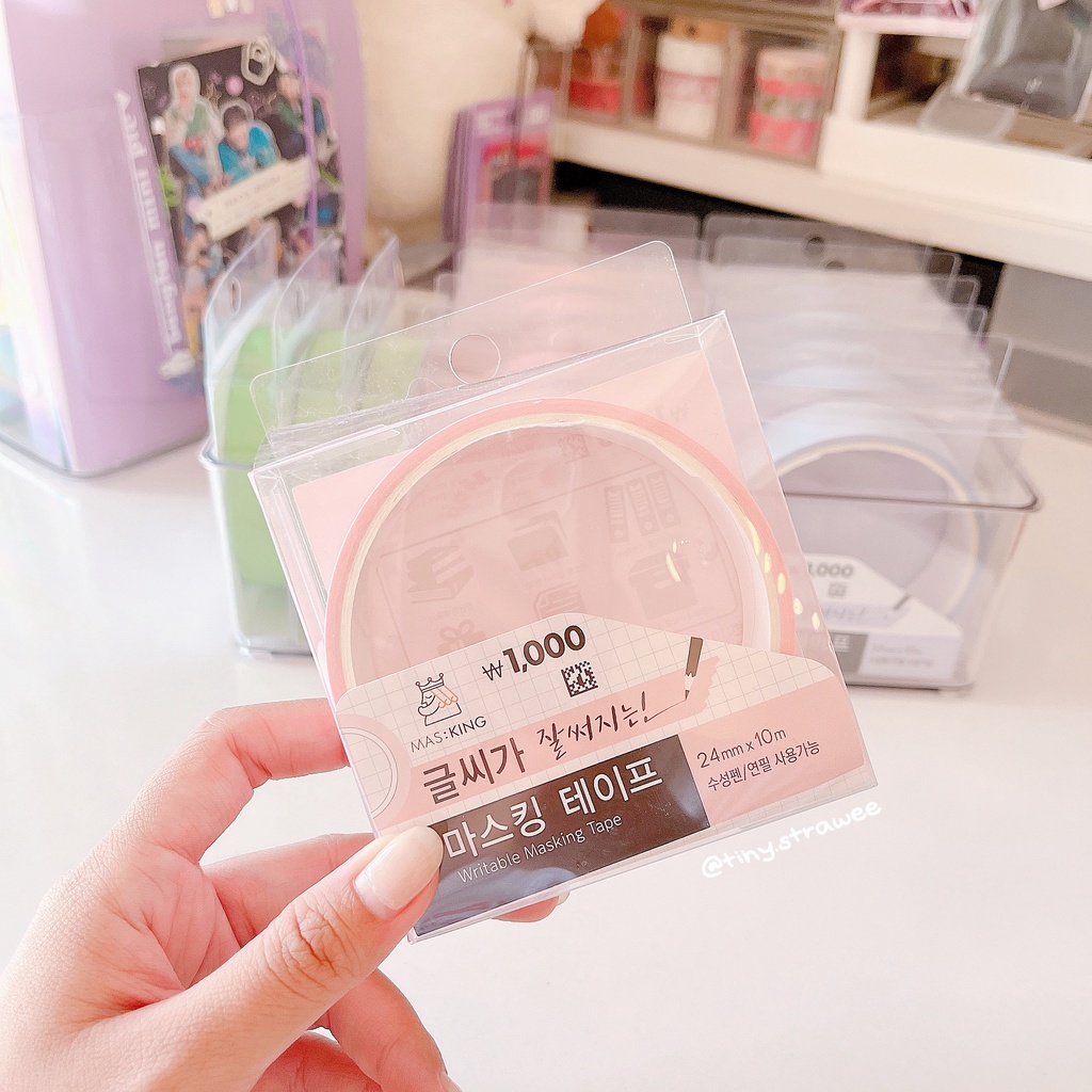 Washi tape Daiso Hàn | Tiny Strawee