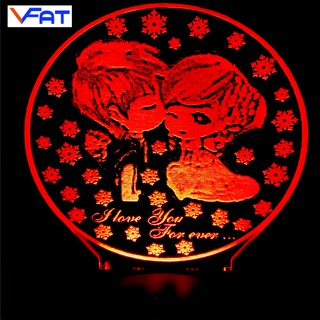 Mặt mica đèn 3D light