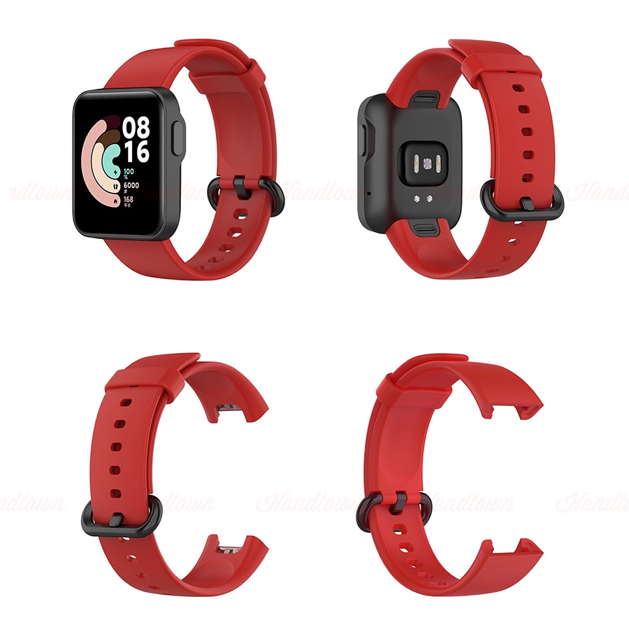 Dây đeo thay thế đồng hồ Xiaomi Redmi Watch 2 Lite / Mi Watch Lite silicon cho nhiều màu Handtown