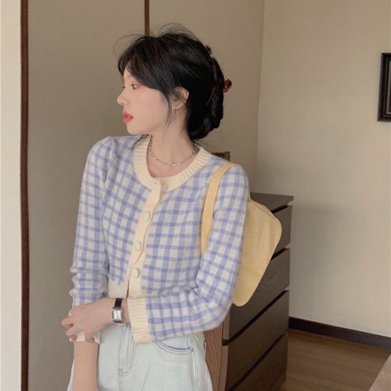 [ORDER TAOBAO/ẢNH THẬT HÌNH CUỐI] Áo Cardigan dáng ngắn croptop ulzzang order taobao chất đẹp