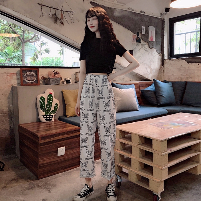 NRVP Quần dài in họa tiết hoạt hình thời trang