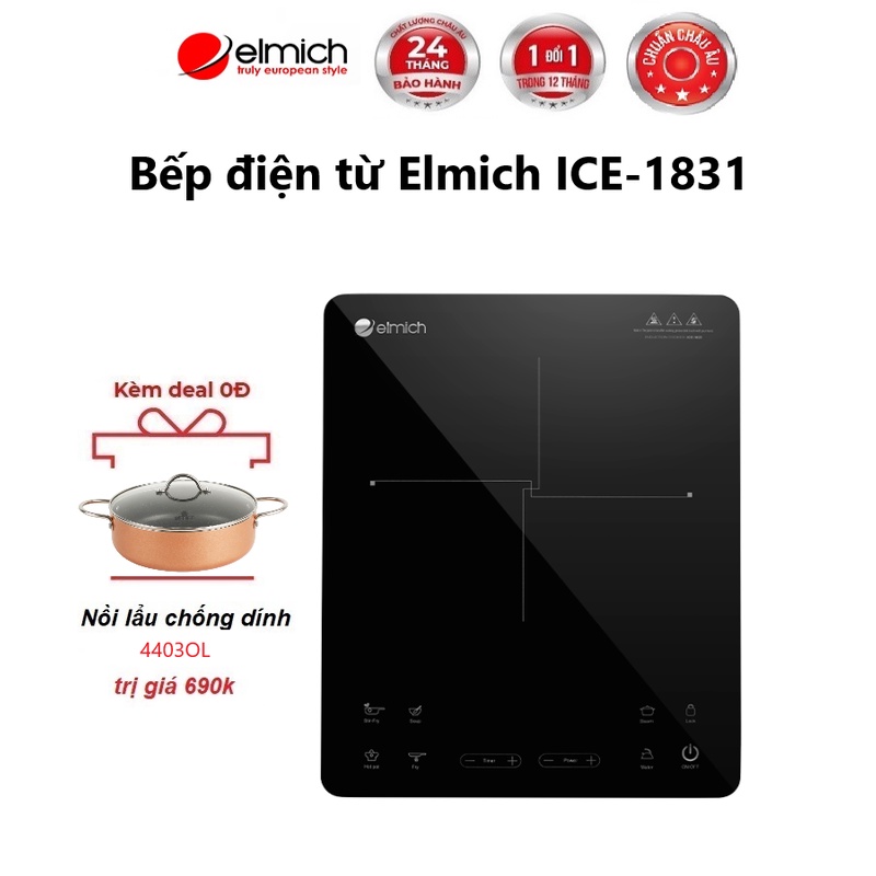 Bếp điện từ Elmich ICE-1831