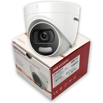 Camera HDTVI ColorVu 2MP HIKVISION DS-2CE72DFT-F - Hàng chính hãng