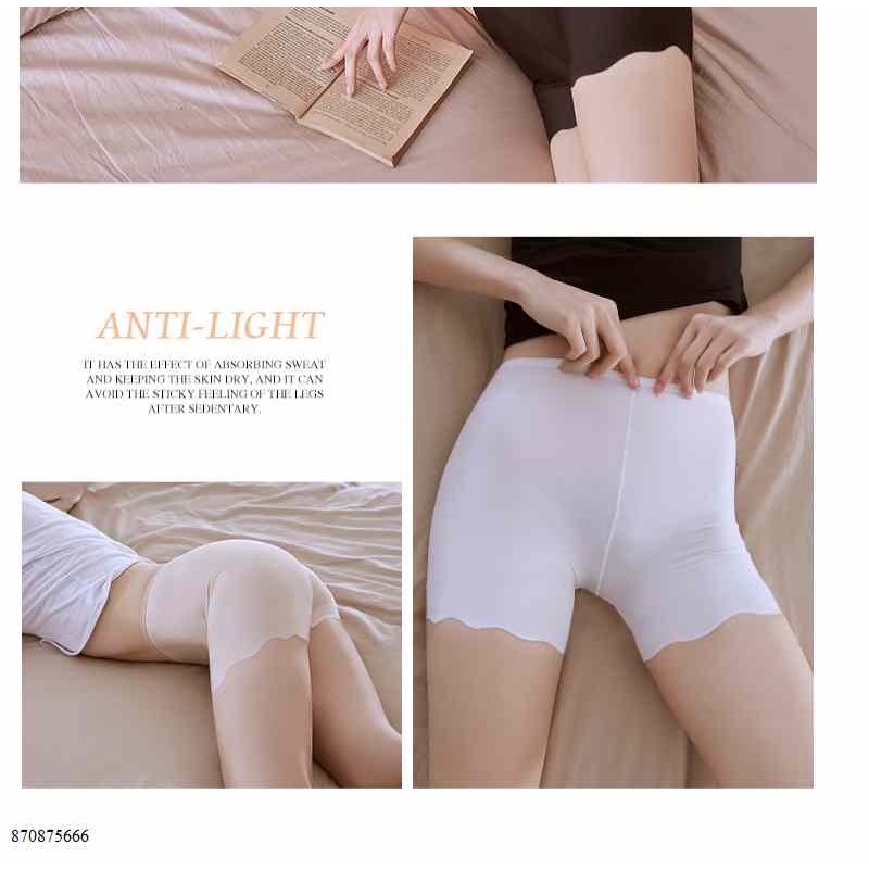 Quần Legging Vải Lụa Mát Không Đường May Thiết Kế Dễ Thương Cho Nữ