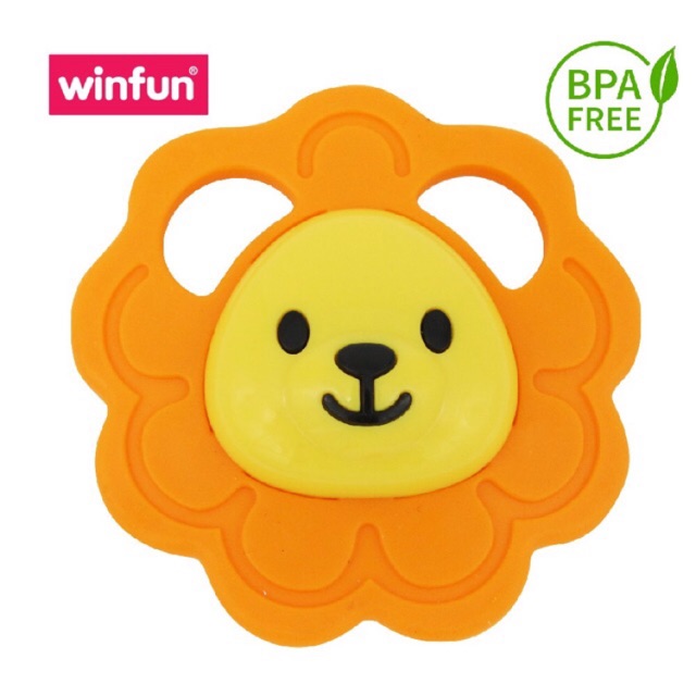 Gặm nướu mềm hình sư tử BPA Free an toàn cho bé Winfun 0164