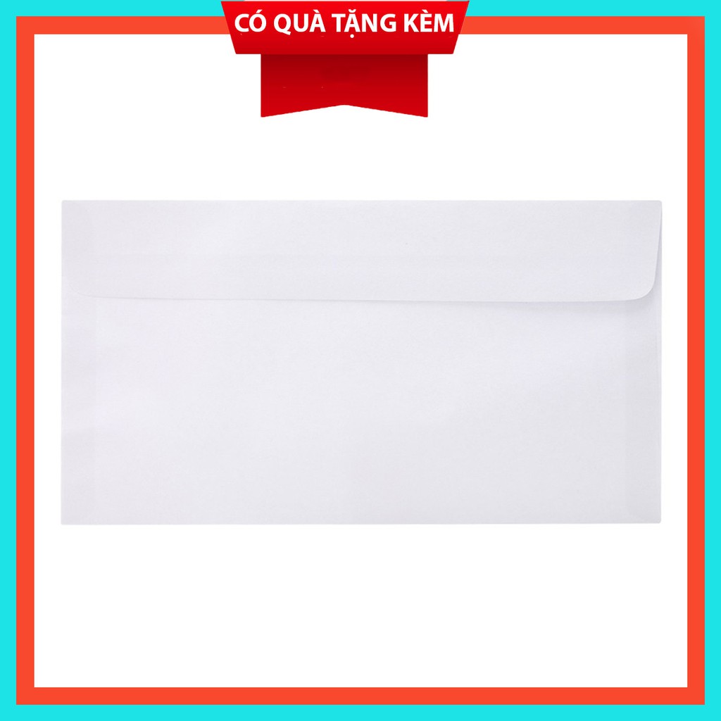 Xấp 100 Phong Bì Trắng