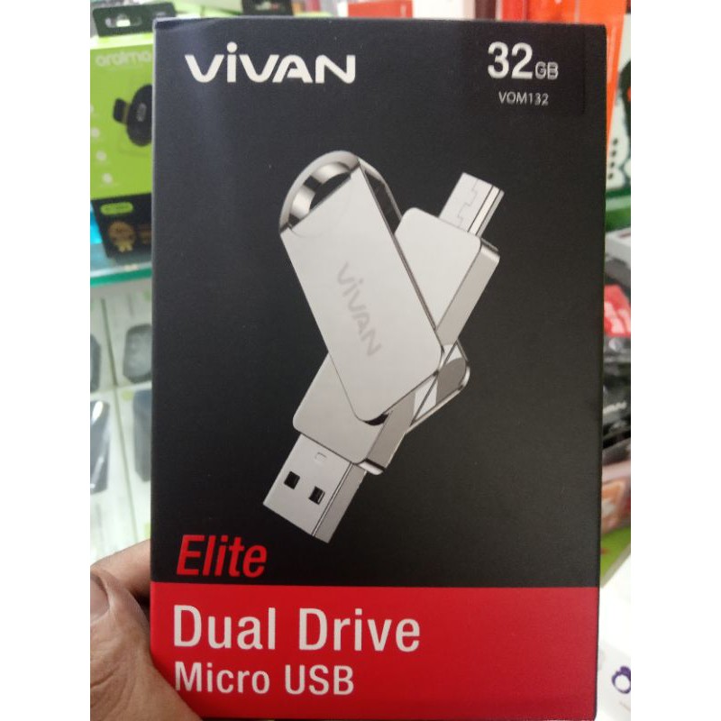 Ổ Cứng Vivan 32 Gb 2 Cổng Micro Usb Và Type C | BigBuy360 - bigbuy360.vn