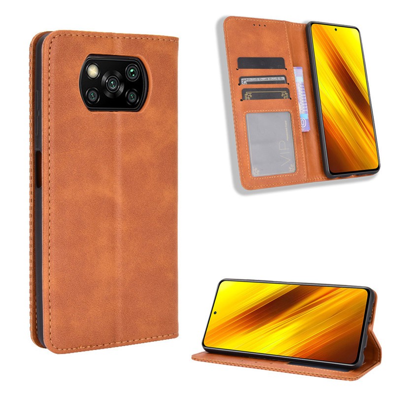 [FreeShip] Bao da dạng ví Xiaomi POCO X3 NFC (cam kết xịn) hit nam châm, ngăn đựng thẻ tiền tiện lợi | BigBuy360 - bigbuy360.vn