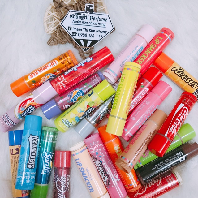 Son dưỡng môi Lip Smacker hàng Mỹ