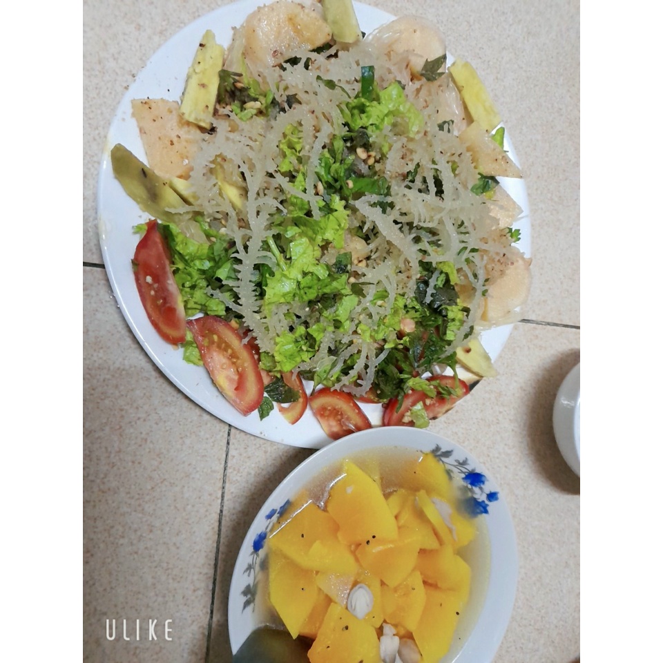 500gr Rong sụn gai tươi muối tinh dùng làm gỏi hàng loại 1 chất lượng cao bao sạch