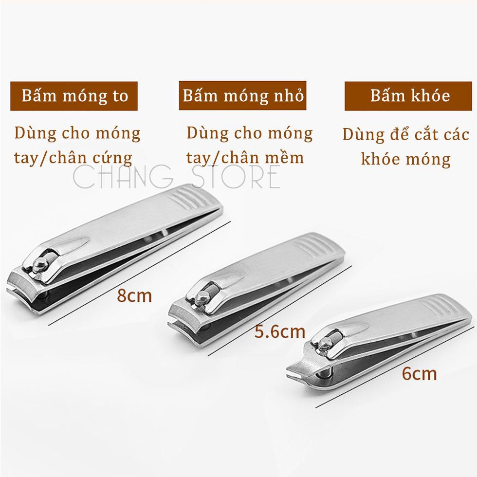 Set Bộ Cắt Móng Tay 12 Món Đa Năng