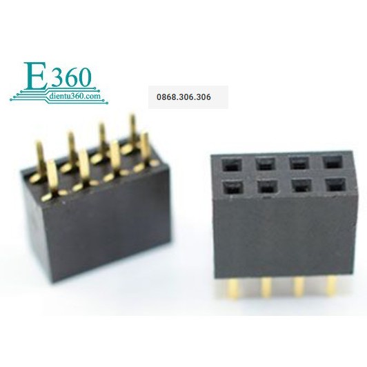 JUMP CÁI ĐÔI 2.54MM 2X4P THẲNG