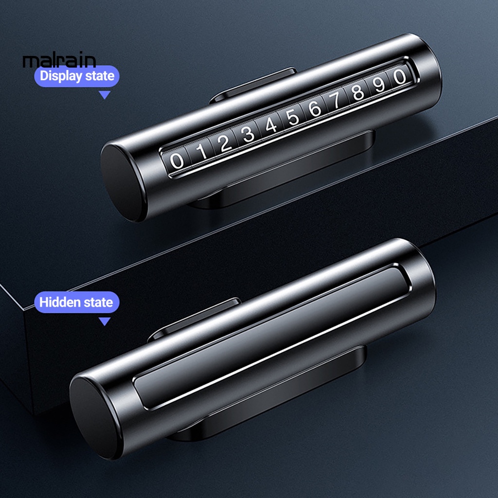 Thẻ Đỗ Xe Tạm Thời Xoay Được Tiện Dụng Cho Xe Hơi