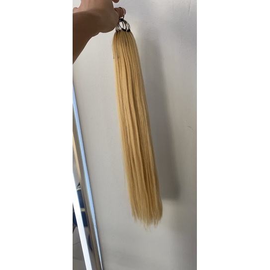 Tóc Lông Vũ Tẩy Sẵn 45cm