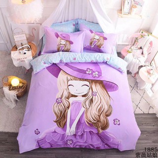 Set chăn ga gối cotton 3D