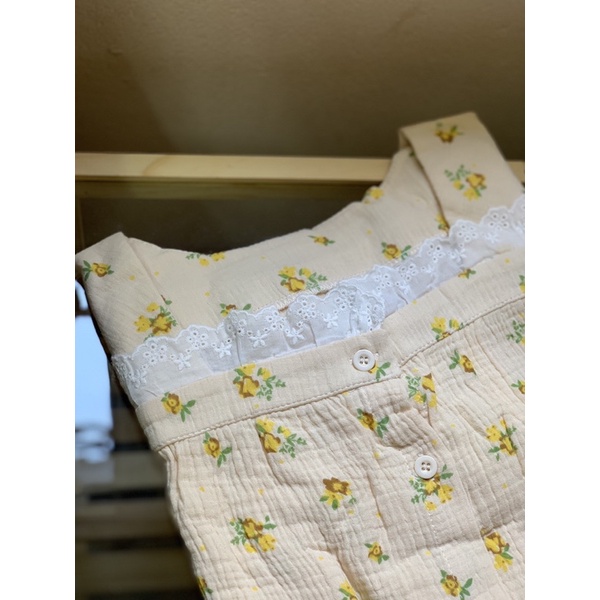 [Order] Bộ đồ ngủ hoa nhí Ulzzang Hàn Quốc chất xô muslin mặc siêu thích | BigBuy360 - bigbuy360.vn