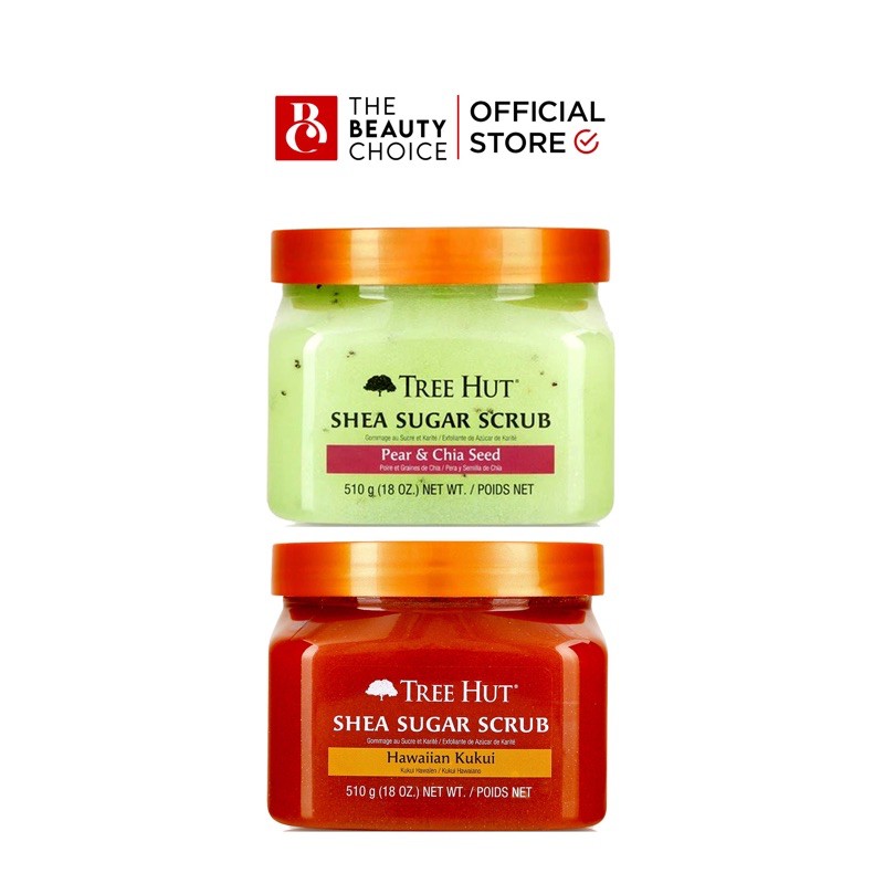 Tẩy tế bào chết toàn thân Tree Hut Shea Sugar Scrub (510g)