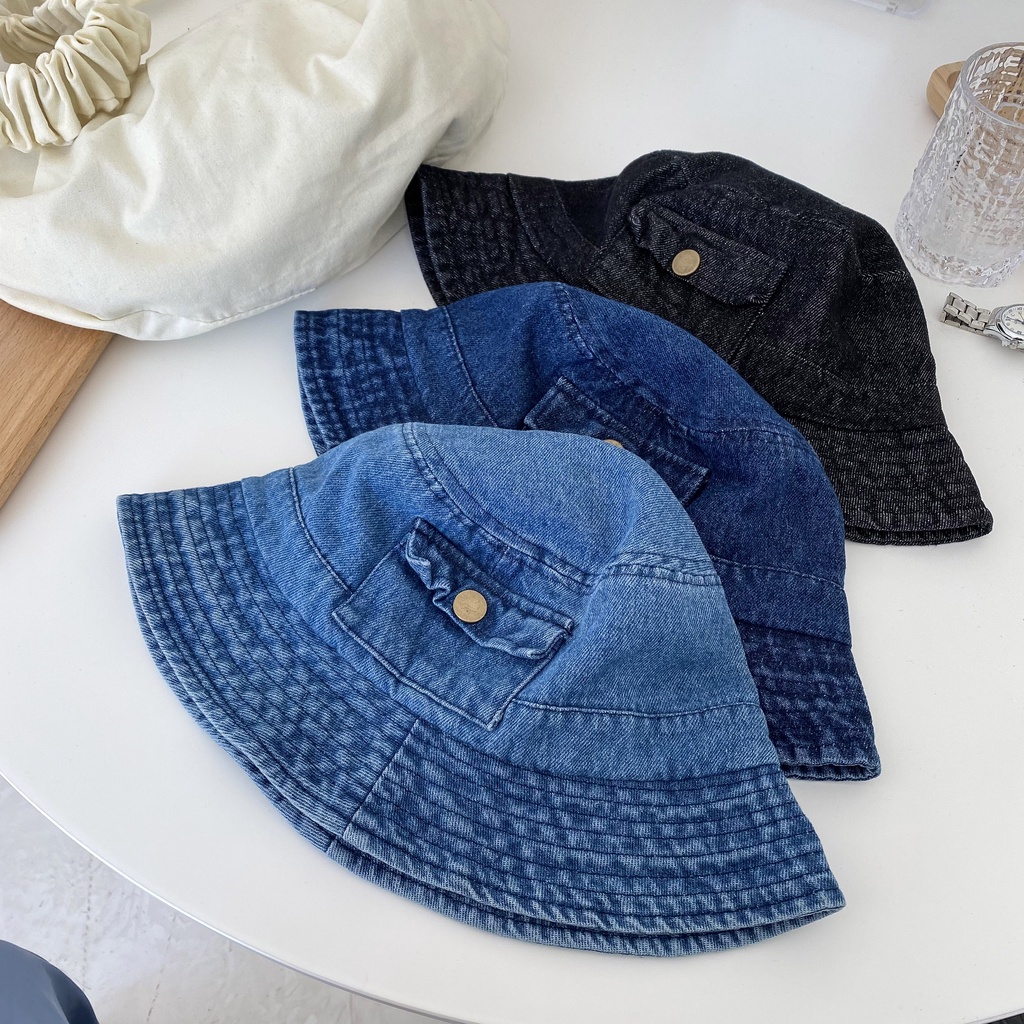 Nón Bucket Chống Nắng Phong Cách Nhật Bản Thời Trang Xuân Hè Cho Nữ