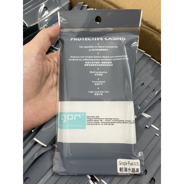 Ốp lưng Gor Google Pixel 4/4xl/4a5G