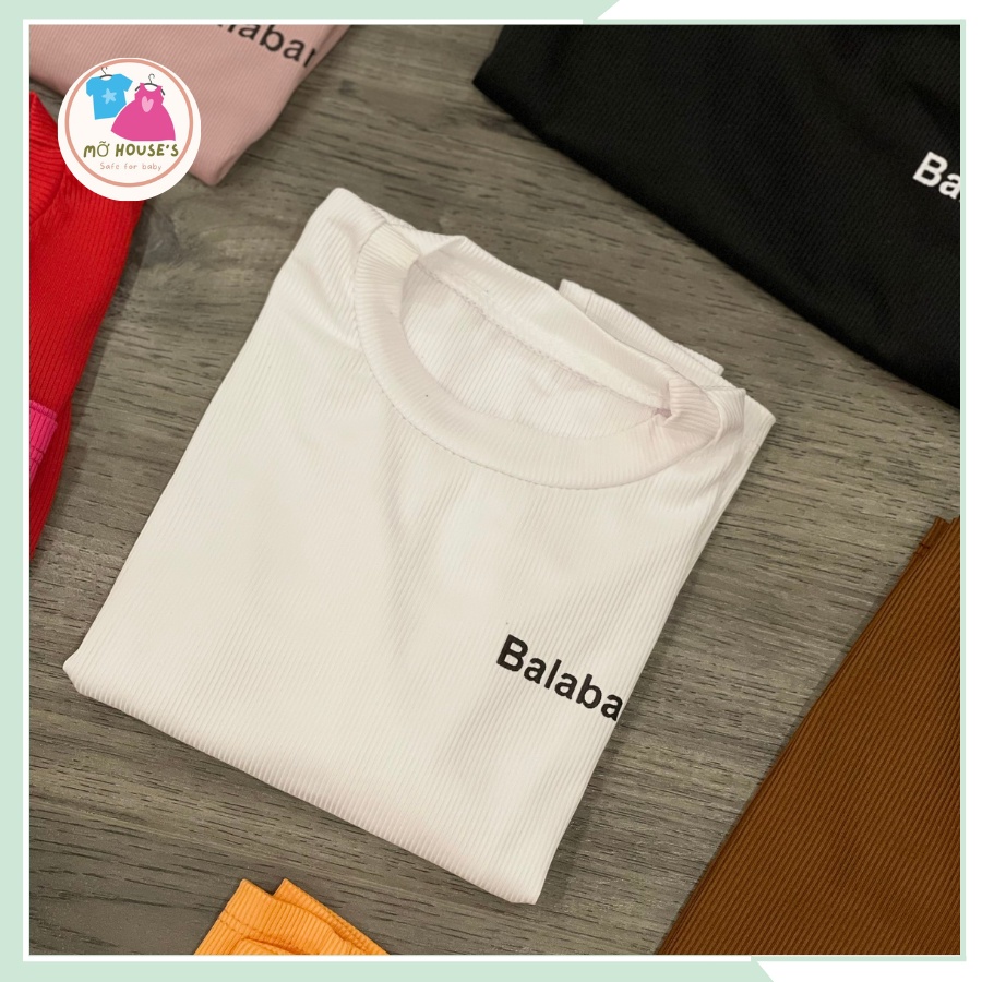 Áo giữ nhiệt thun tăm cho bé trai và bé gái từ 10kg đến 18kg AGN02