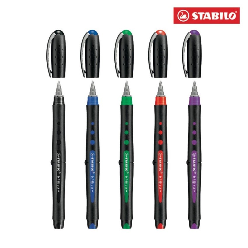 Bút ký STABILO black M 1.0mm BLKM