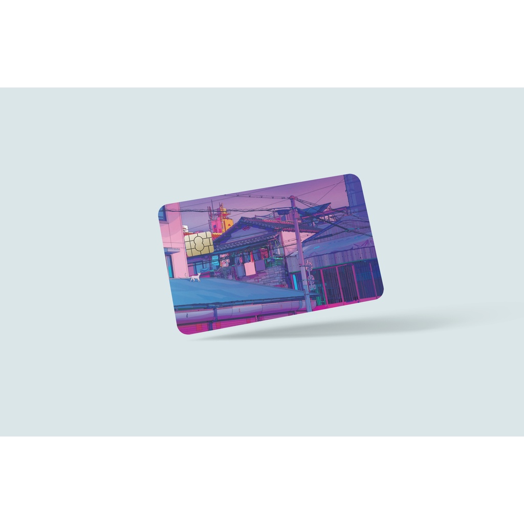Anime WP - Skin card - Miếng dán Skin trang trí thẻ ATM, thẻ giữ xe, thẻ cư dân