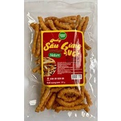 500gr Quẩy Sâu Gừng, Quẩy Sâu Gừng Tẩm Đường Giòn Ngon, Ăn Mãi Không Chán - Ăn Vặt Lel