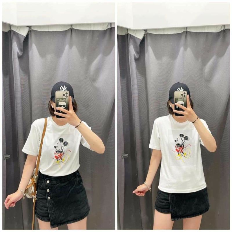 Áo phông micky nữ