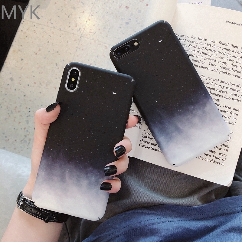 Ốp điện thoại in hình bầu trời đêm xinh xắn cho Xiaomi Mi6X Mi9 Mi9SE Mi8 Mi8SE Mi8Youth