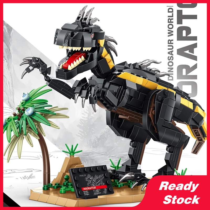 Tương thích với Lego Dinosaur World Jurassic Park Tyrannical Raptor Khối xây dựng lắp ráp Câu đố Đồ chơi trẻ em Quà tặng sinh nhật