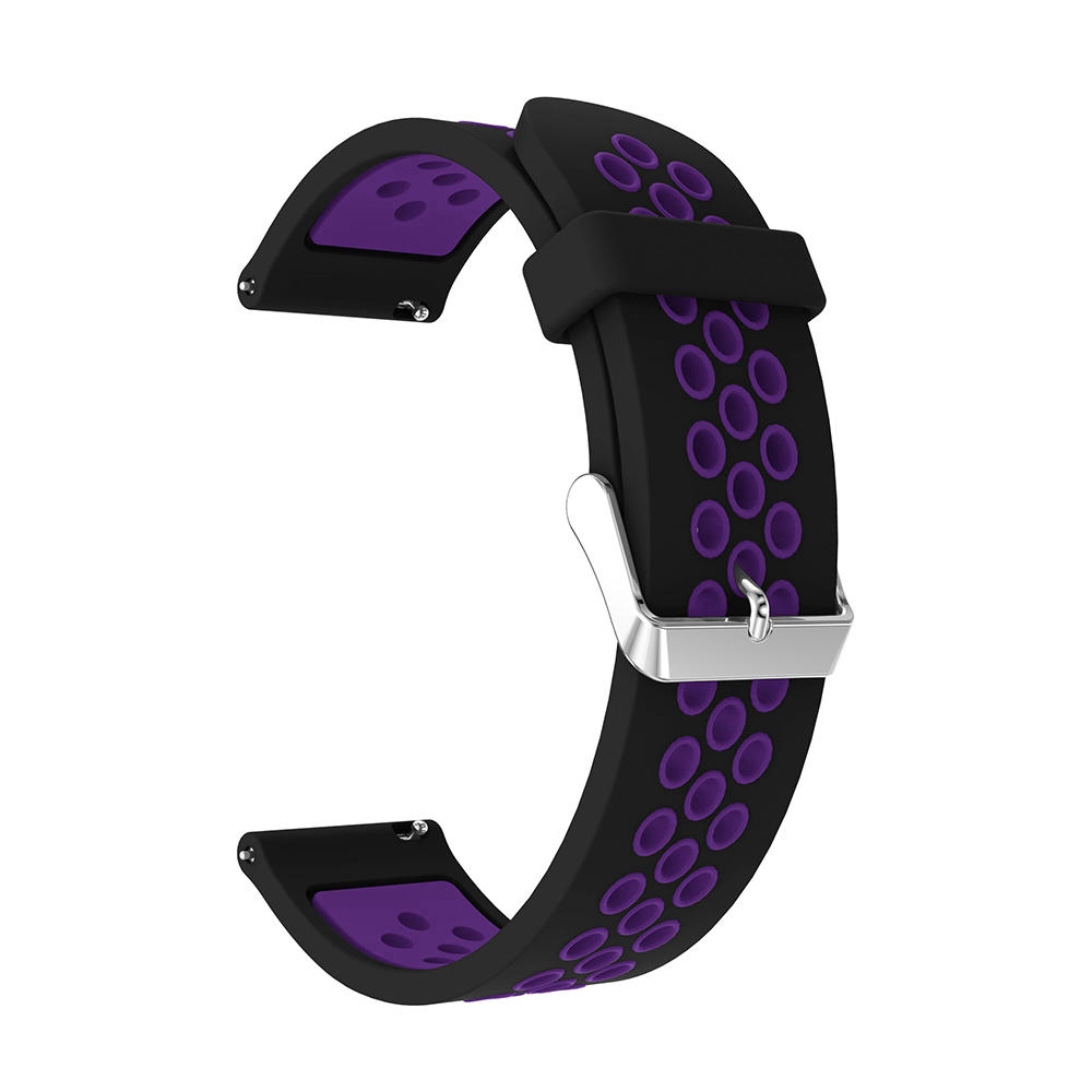 Dây đeo silicon 20mm 22mm cho đồng hồ Garmin Vivoactive 3 / 4 / Forerunner 645 245 245mm Amazfit Pace