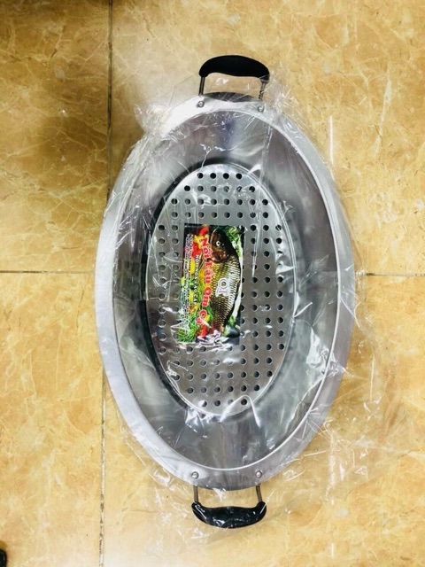 KHAY LẨU CÁ CHÉP OM DƯA INOX TIỆN DỤNG CHẢO CÁ CHÉP ÔM DƯA CHỐNG CHÁY CÁCH NHIỆT
