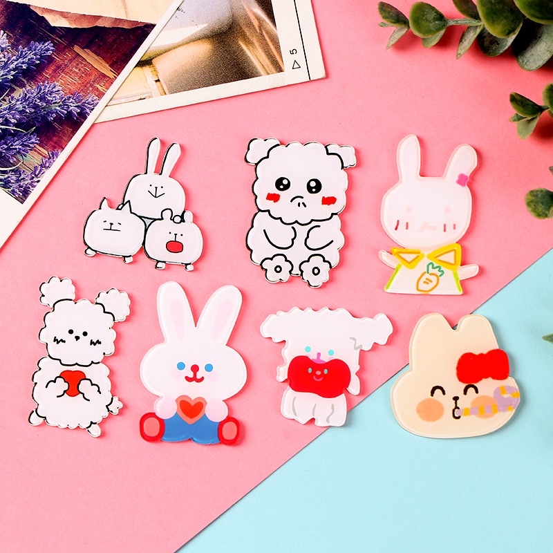 Sticker gắn balo ulzzang sinh viên, huy hiệu cài cặp học sinh, ghim cài phụ kiện túi mũ cute 2022
