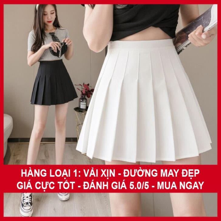 [Chân váy xếp ly] Chân váy ngắn chữ a xếp ly, Chân váy Tennis xếp li dáng xèo | BigBuy360 - bigbuy360.vn