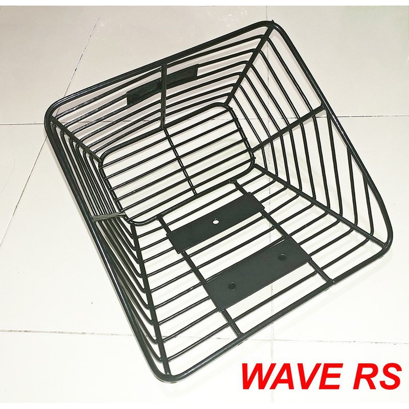 RỔ SẮT BỌC NHỰA CHO WAVE RS ( 2 LỖ TRÊN)