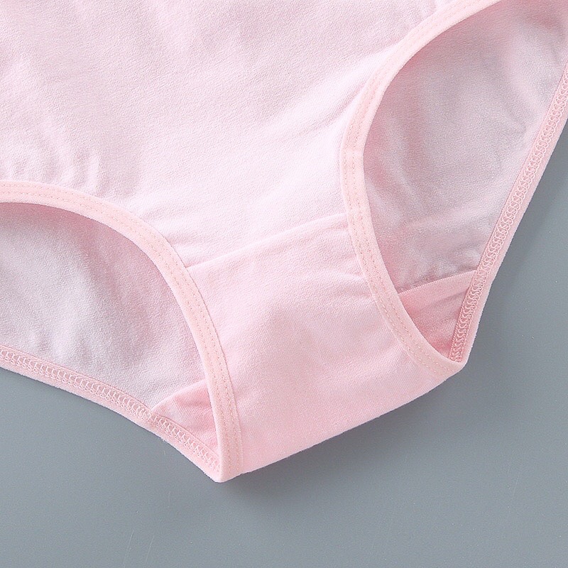 Quần chip bé gái cotton kháng khuẩn ngừa viêm nhiễm quần lót cho bé gái 7 10 18 tuổi dáng tam giác 001