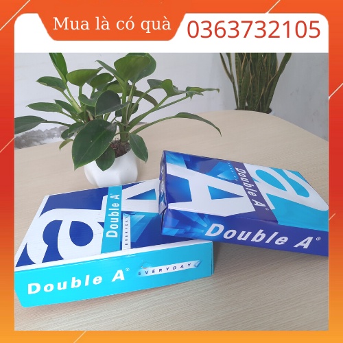 Giấy in A4 Double A định lượng 70gsm