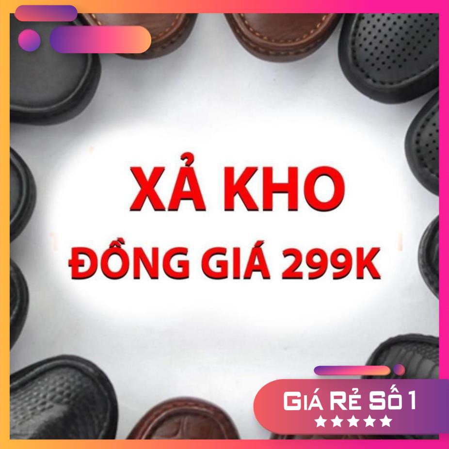 [Sale 3/3] [XẢ KHO ĐỒNG GIÁ 299K] GIÀY NAM DA BÒ THẬT ISHOESVN GIÁ 299K-Ab1 Sale 11 -op1 ' ˇ " ~