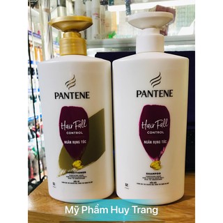 Combo dầu gội+xả pantene 650ml
